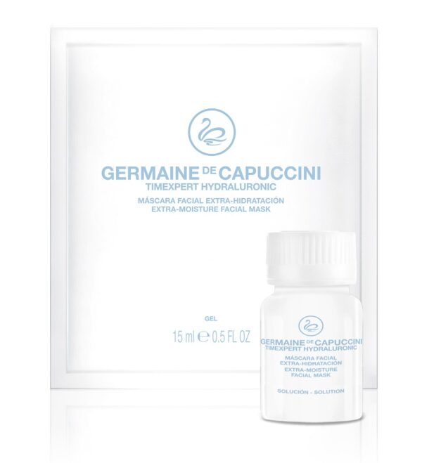 Germaine De Capuccini Hydraluronic Extra-Moisture Facial Mask - nawilżająca maska do twarzy 6szt