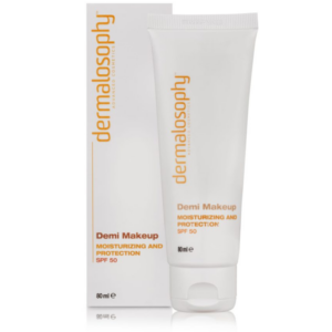 DERMALOSOPHY BLOCK SPF 50 with DEMI MAKE UP - tonujący ochronny krem SPF50 80ml