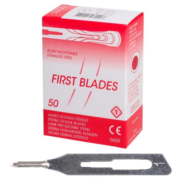 FIRST BLADES Dłuto podologiczne (rozmiar 1) 10szt