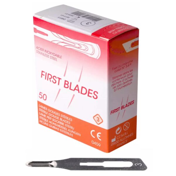 FIRST BLADES Dłuto podologiczne (rozmiar 3) 10szt