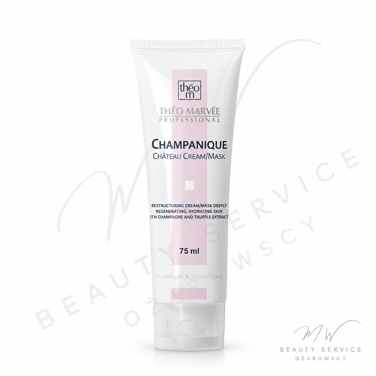 Theo Marvee CHAMPANIQUE Chateau Cream / Mask - wielozadaniowy krem / maska z ekstraktem z szampana i czarną truflą 75ml - obrazek 2